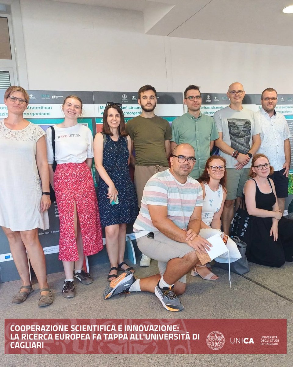 univca's tweet photo. 🌍 Tappa in UniCA per il progetto Horizon #EDUCWIDE
Dal 14 al 18/09 ospitata una delegazione di @MasarykUni, @PTE1367 e Vasyl Stefanyk Univ (Ucraina) per 5 giornate su #OpenScience, ricerca e innovazione. Un altro passo verso una rete europea sempre più forte! 🔬🇪🇺
#HorizonEurope https://t.co/dFRuZBIha2