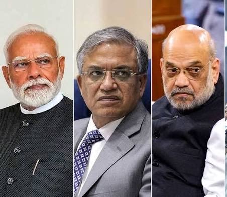 protagonist_xi's tweet photo. Gyanesh is a pawn.

Your outrage is being directed towards a very well connected and well protected Pawn.

In 2023, PM Modi & BJP silently passed a law giving ECI legal immunity
As per 3-16:
'No Civil/Criminal case can be filed against ECI for anything done in discharge of duty'

And it was passed when 140+ opposition MP were suspended

So WHY him now?
