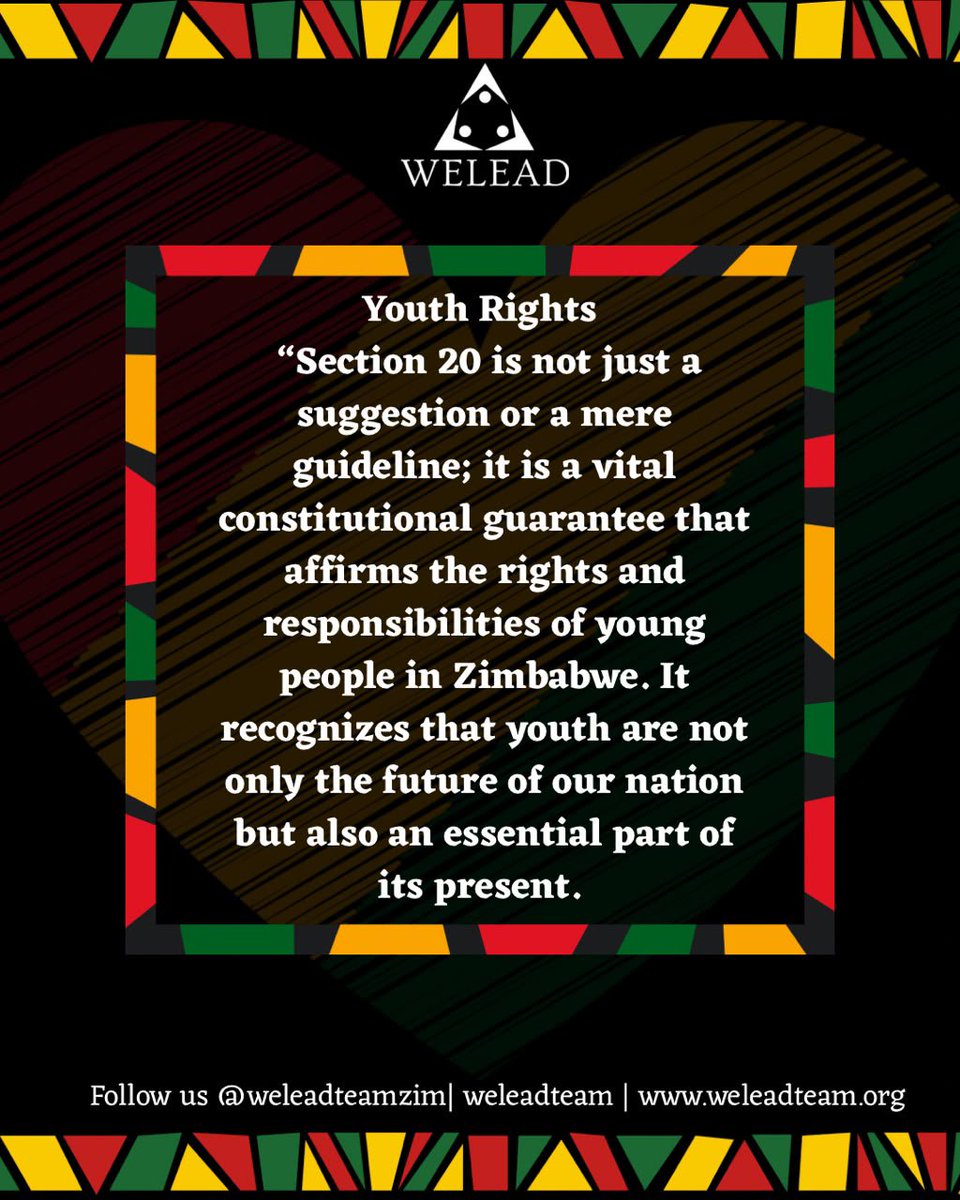 SSZim_Africa's tweet photo. Young people are not just the future of Zimbabwe—they are an essential part of its present. Their rights, voices, and responsibilities must be recognized and protected. #YouthOnTheBus #WELEADAfrica https://t.co/IuNQk5XG54