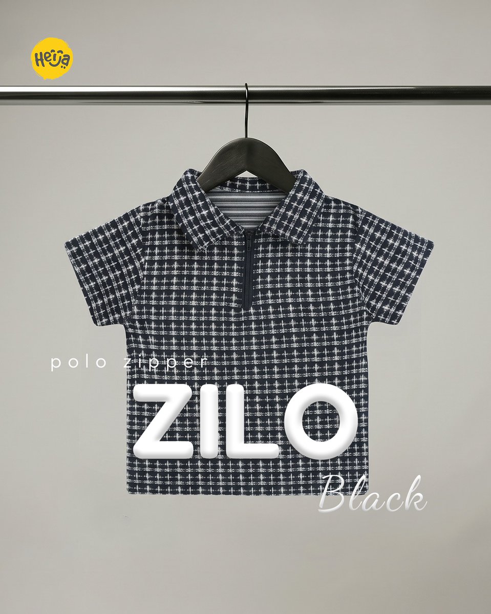 rudsonjs's tweet photo. The power of black, reimagined. Semua orang butuh black polo di lemari, tapi tidak semua dibuat sama. Zilo Black Zipper hadir dengan tekstur premium, zipper halus, dan warna hitam pekat. Wardrobe staple. https://t.co/NJQey9lkWt
