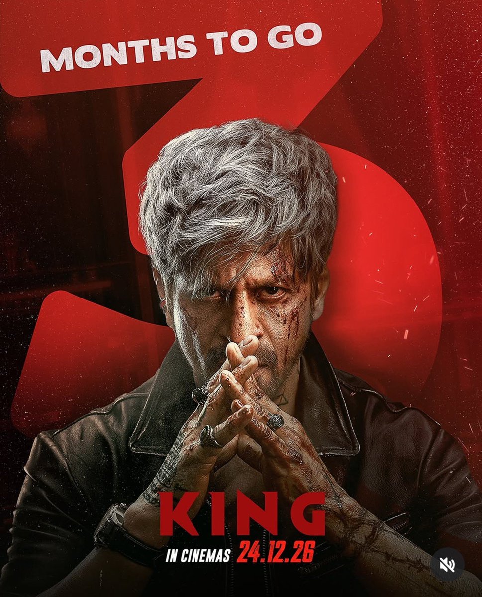 girishjohar's tweet photo. ❤️‍🔥👑❤️‍🔥MEGA EXCLUSIVE ❤️‍🔥👑❤️‍🔥
#KING ki DASHAT on 
24.12.2026 ✴️💪🏼✴️
@iamsrk https://t.co/AhdGBdnces