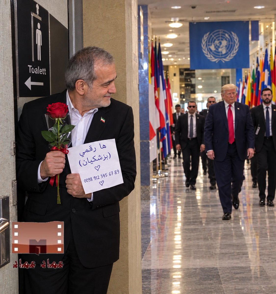 EmadAlahwaz's tweet photo. الرئيس الإيراني حاول اكثر من مرة يتواصل مع #ترمب 
#ايران https://t.co/2WeBZzR16t