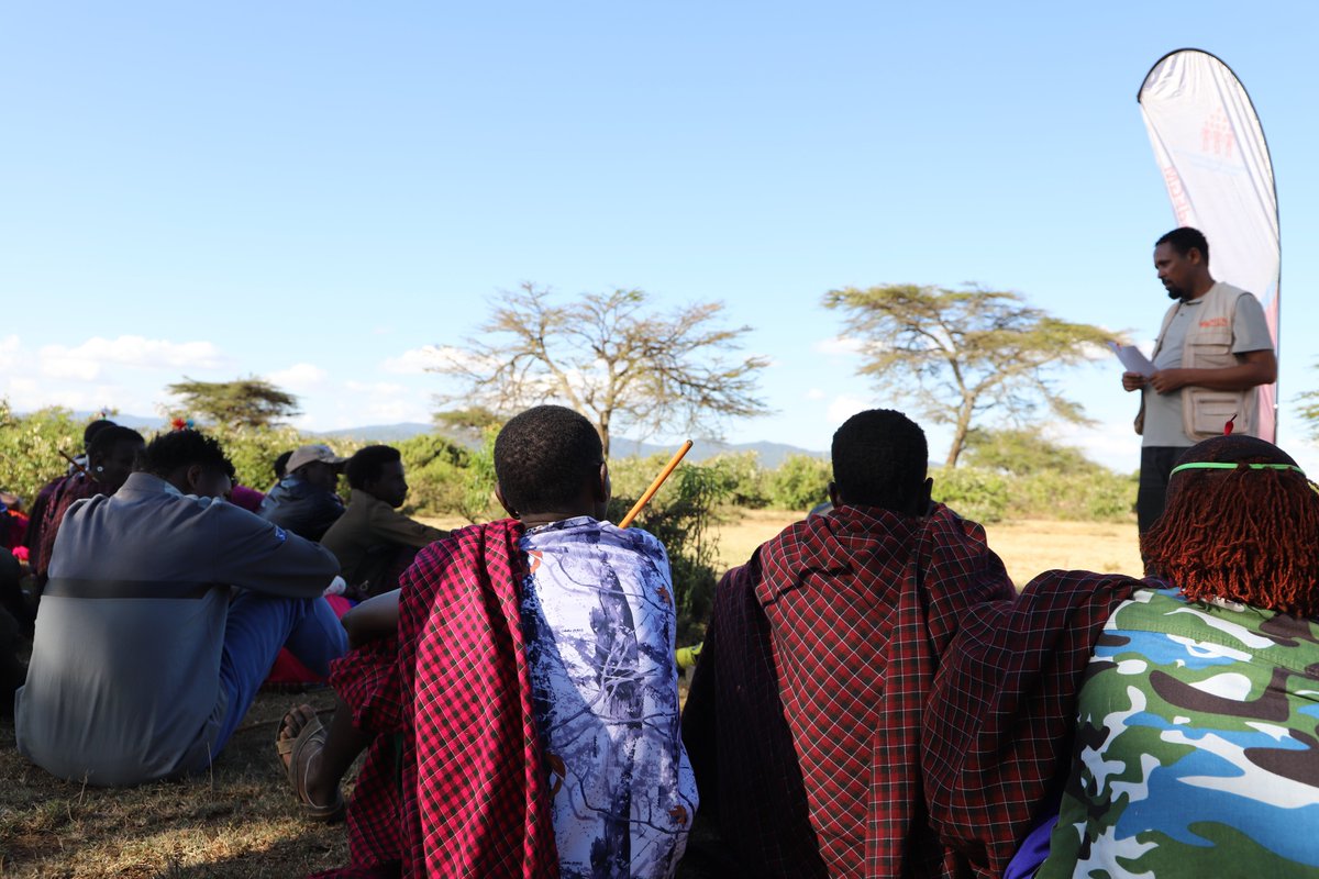 MenEndFGM's tweet photo. In Samburu community, we are creating safe spaces to engage Morans in promoting gender equality. Open discussions on their roles in ending FGM, girl child beading and child marriage are being held under-the-tree. This is aimed at strengthening community surveilance to #endFGM https://t.co/QTB2RiWftR