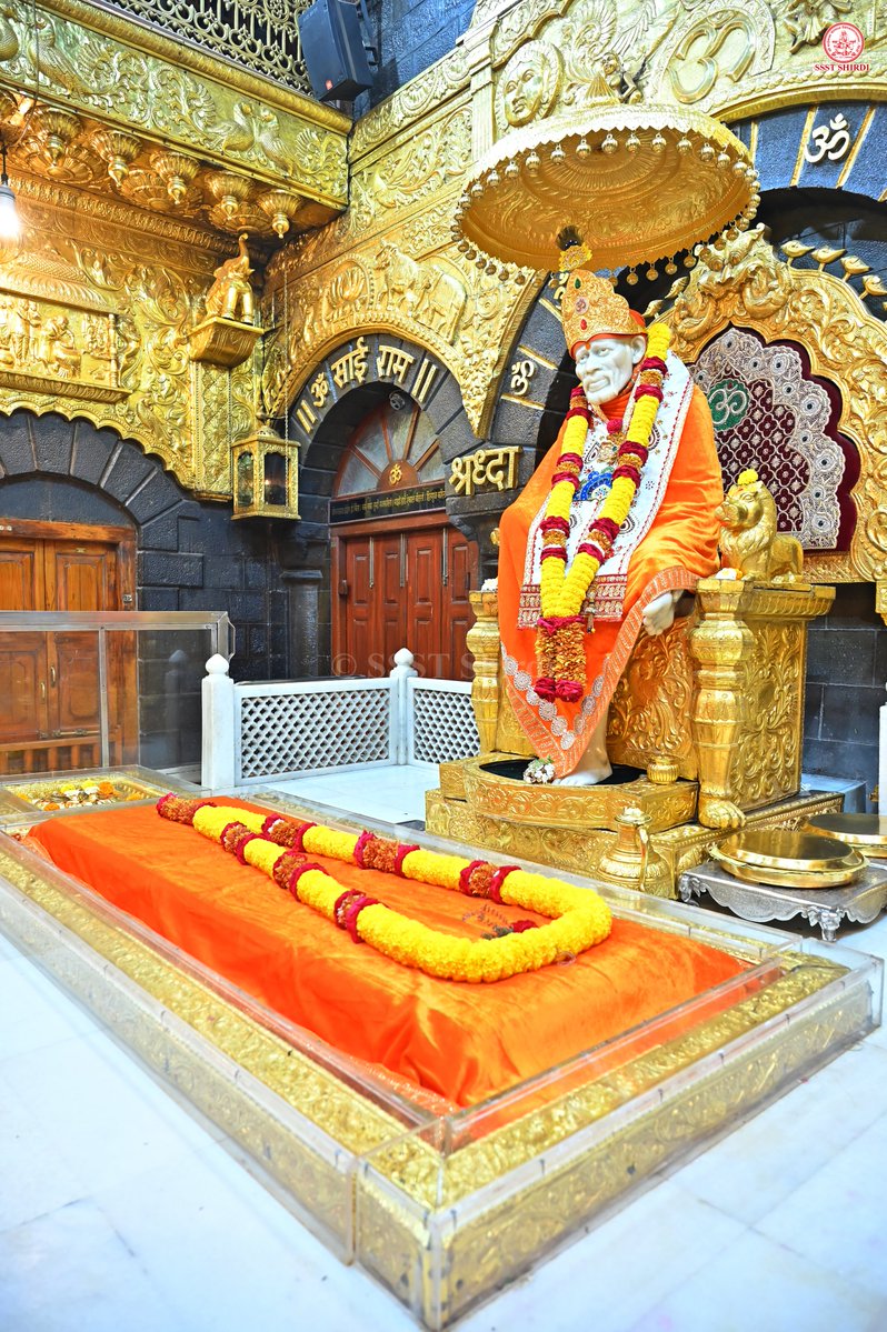 SSSTShirdi's tweet photo. *!! ॐ साई राम !!*
*श्री साईबाबा संस्थान विश्वस्त व्यवस्था,शिर्डी*
*!! ॐ Sai Ram !!*
*Shri Saibaba Sansthan Trust, Shirdi*
≈≈≈≈≈≈≈≈≈≈≈≈≈≈≈≈≈ 
*आरती :- माध्यान्ह आरती*
*गुरुवार २४ सप्टेंबर २०२६*  
*Aarti :-Madhyan Aarti*
*Thursday 24 September 2026* https://t.co/yPtCQOjjks
