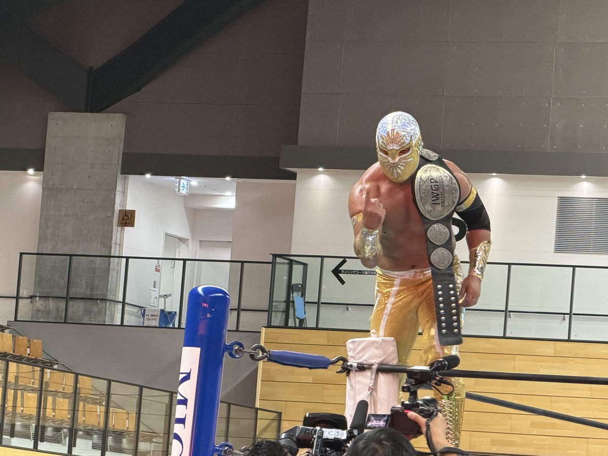 gorigorishake's tweet photo. 楽しかった!
#njpw
#njdst https://t.co/tABaV2tWwB