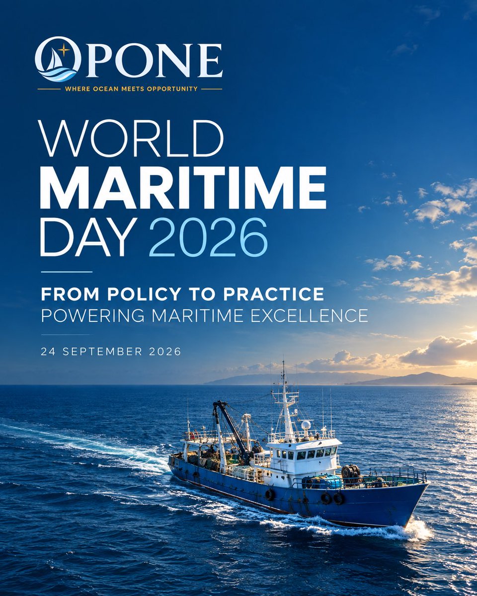 opone_so's tweet photo. World Maritime Day 2026 🌊

“From Policy to Practice: Powering Maritime Excellence.”

For Somalia, our maritime future depends on turning policy into action, investment, skills, safer infrastructure and opportunities for coastal communities.

#WorldMaritimeDay #OPONE #Somalia https://t.co/nEPmnXBchP