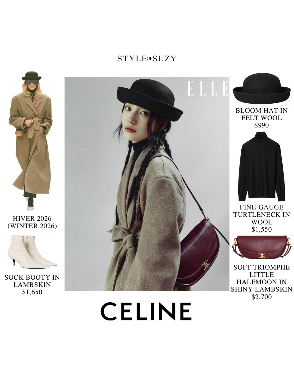 Sandrapui97's tweet photo. StyleOf_Suzy | Magazine Cover

🤍 @celineofficial

📝Suzy covering Elle Korea October 2026 Issues (Feature Photoshoot)

#SUZY #수지 #배수지 #BAESUZY
#styleof_suzy_Elle #SUZYXCELINE #CELINE #ElleKorea @ELLE_KOREA https://t.co/53lKB1umW1