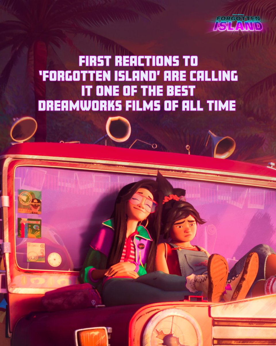 UniversalIND's tweet photo. In case you needed more reasons to experience Forgotten Island...

Catch it in cinemas near you from tomorrow🏝️
Get tickets now: Link in bio https://t.co/3gzCcxRVhx