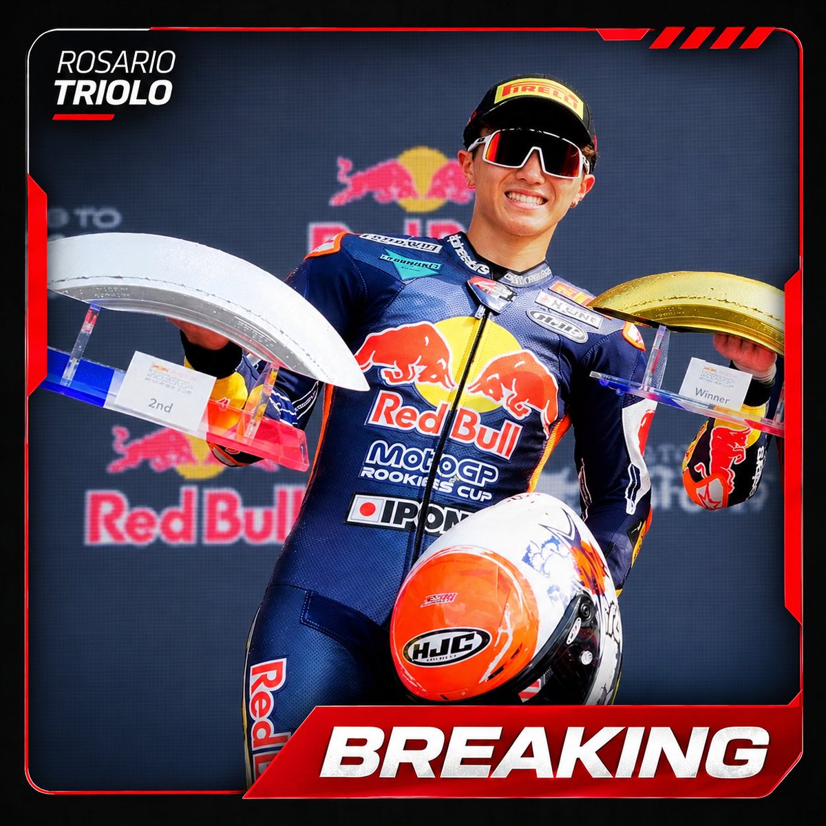 triolor's tweet photo. 🚨BREAKING: Ryota Ogiwara is set to make his World Championship debut at Moto3 JapaneseGP as a replacement for injured Cormac Buchanan at Boé Motorsports. Ogiwara has achieved the third position in 2026 Rookies Cup.

@SkySportMotoGP https://t.co/9y26VWhFKG