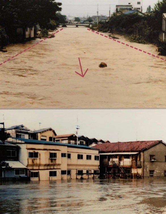 ikehaku's tweet photo. #都市整備の日
９月のテーマは #台風 #防災

1982年台風第10号で
西除川下流で約3,000戸の浸水被害が発生
これを機に #狭山池 を治水ダムにする
#平成の大改修  が行われました

しかし、ハード整備が進んでも、災害はゼロにはなりません
日頃からの備えを大切に！

#大阪府 #富田林土木事務所 https://t.co/yk31lbEsZG