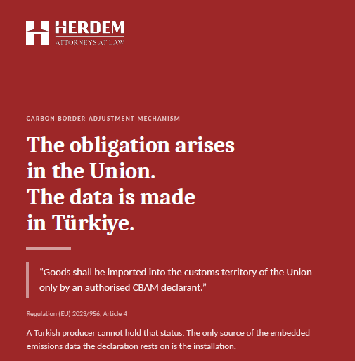 simge1107's tweet photo. Sell into the EU on DDP terms and you become the importer under the CBAM Regulation. You cannot be the declarant.

https://t.co/rAqc1dVpVe

#HERDEM #CBAM https://t.co/rGjnl6hRt5