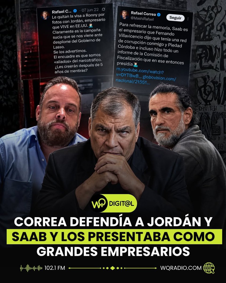 alma_libreec's tweet photo. @MaraPrimav35581 @Azul2Rc CORREA DEPORTADO Y ENCARCELADO. 

JORDÁN DIJO QUE CONFIABA EN SU ASILO EN USA, ASÍ COMO CORREA SE CREE INTOCABLE EN BÉLGICA. PERO VIENE DE REGALO DE NAVIDAD A LA CÁRCEL https://t.co/aKDmQTtffu