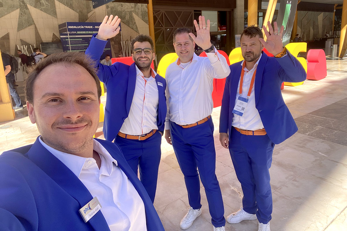 PHIX_Photonics's tweet photo. #ECOC26 may be over, but PHIX is still in Málaga. Today, CEO Albert Hasper and Head of Strategy Thomas Hommes are at Optica GPEF discussing the future of #photonics, with Albert joining a panel on integrated photonics as the next #semiconductor industry. https://t.co/sQLuRaJZXi