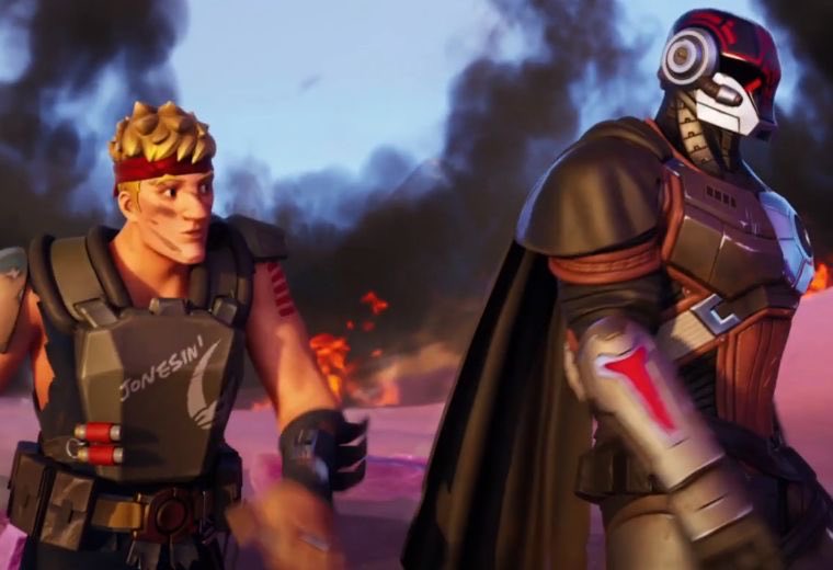 thetitantrios's tweet photo. We can all agree that these two are the BEST duo of the Fortnite storyline 🔥🔥🔥😎😎😎

#Fortnite #Jones #TheFoundation https://t.co/1hw52m1cR5