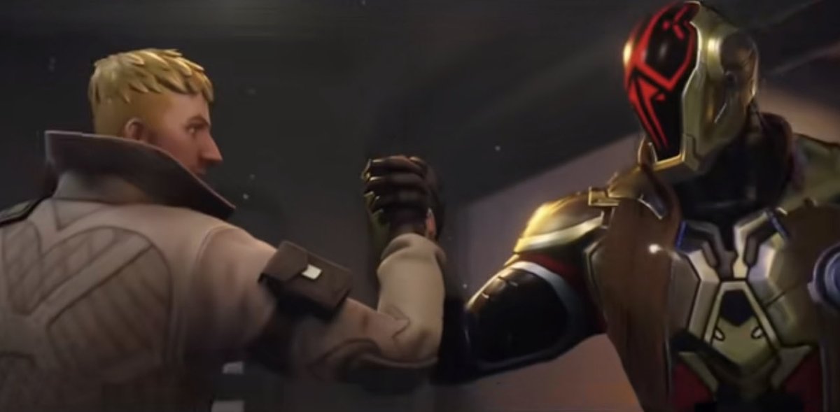 thetitantrios's tweet photo. We can all agree that these two are the BEST duo of the Fortnite storyline 🔥🔥🔥😎😎😎

#Fortnite #Jones #TheFoundation https://t.co/1hw52m1cR5