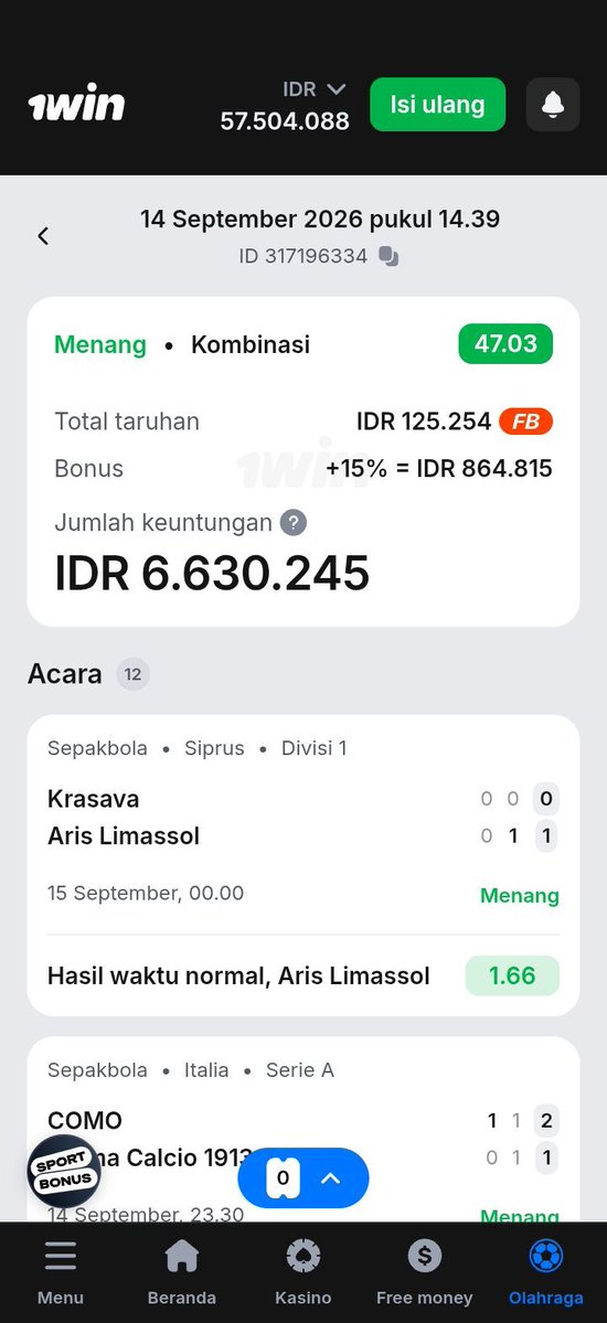 SALAZAR_picks's tweet photo. Inget kalian yang ORANG YANG JEPE KEMARIN? Emang dasar rejekinya ditaruhin lagi pun kasih JEPE lagi 🔥🔥🔥🔥 

Menggelegar bersama 1win. Link ada di bio

Semisal orangnya sudah ngiziinin ku tag orangnya biar kalian ada referensi https://t.co/gYCiN7ReS6