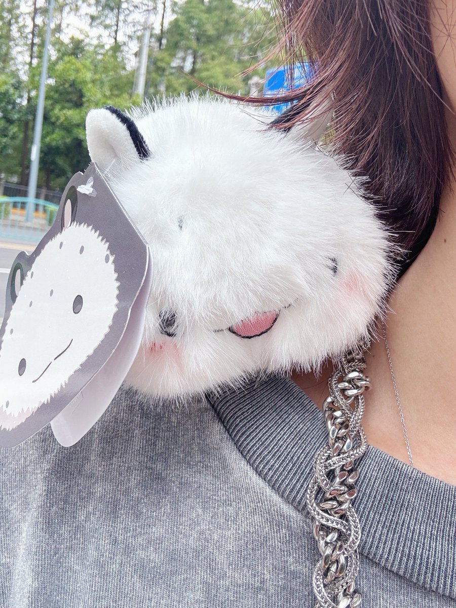 AlexiaChiaraP's tweet photo. FUSHI可愛すぎる…タグ切るのも惜しんでそのまま付けちゃった🥹
てか発送早すぎない？！

#超かぐや姫 https://t.co/juARvNRl5G