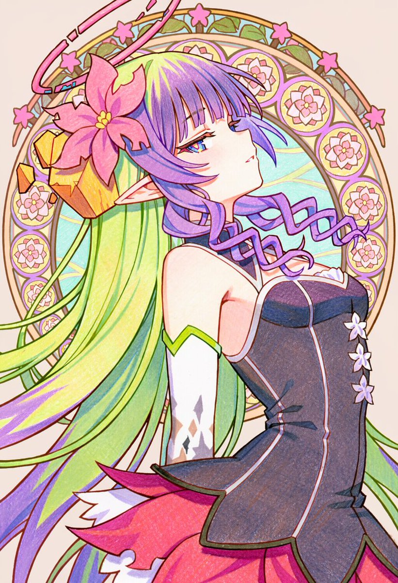 waifu89743's tweet photo. アール・ヌーヴォースタイルのアメス

#プリコネR #프리코네R #アメス https://t.co/ZJK9UfJVeY