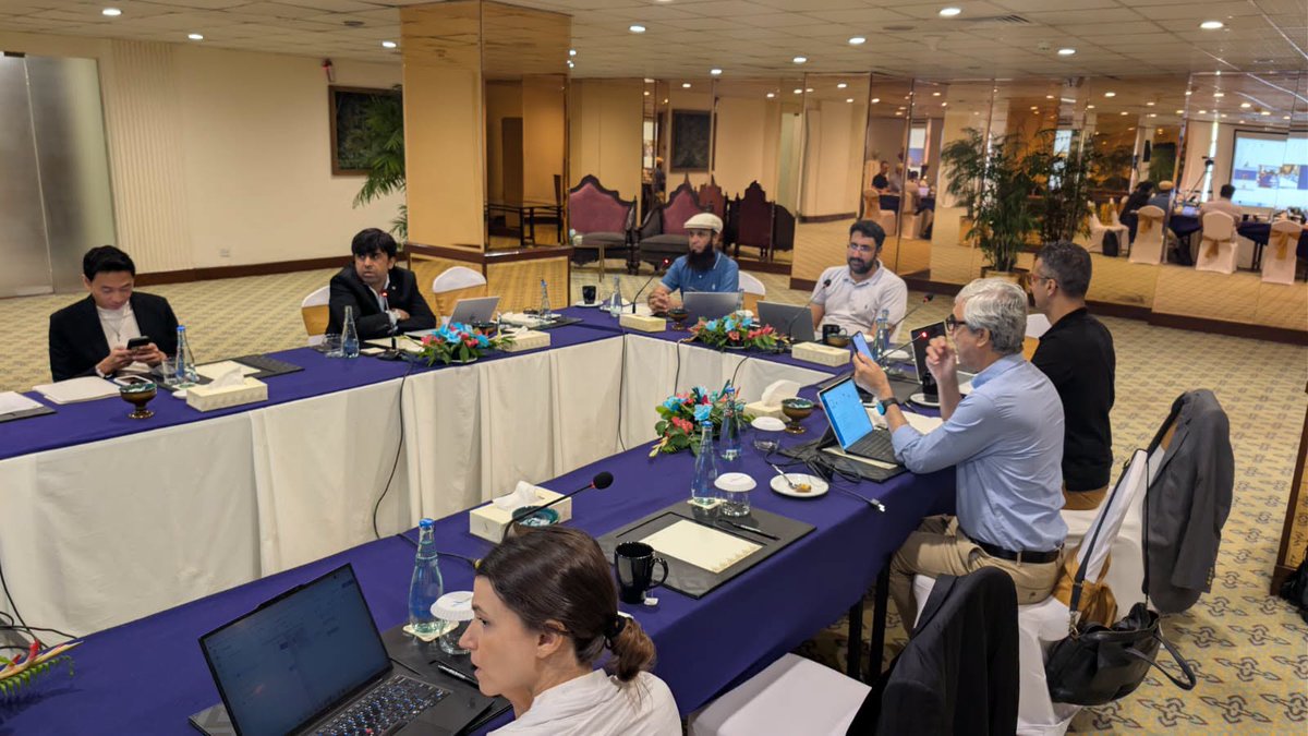 Digibizz_GOB's tweet photo. At the Asian Development Bank (ADB) Consultative Initiative on Freelancing &amp; IT Parks, DigiBizz Director @JawadAhmed37120  joined PITB and ADB representatives to discuss opportunities for strengthening Pakistan’s digital and gig economy. 

#DigiBizz #ADB #DigitalEconomy https://t.co/Z8elGwrqEo