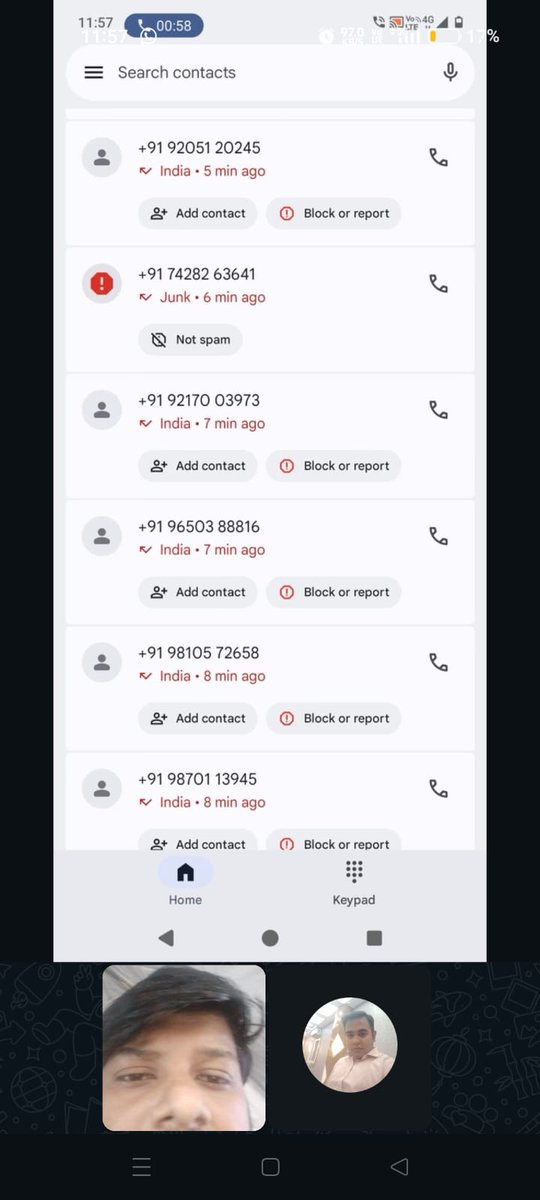 AmitSharma3366's tweet photo. Hi @TRAI please check I am getting calls from unknown numbers randomly and they are abusing randomly asking for money also getting messages with otp @RBIsays @RBI @jagogra https://t.co/Y5a6G1F4qK