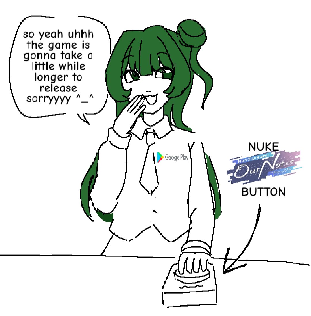 pauberry_'s tweet photo. just found out that they finally approved the game on google play jp right after drawing this my joke got ruined 💔
#bandoriart https://t.co/AzOqmkEUdr