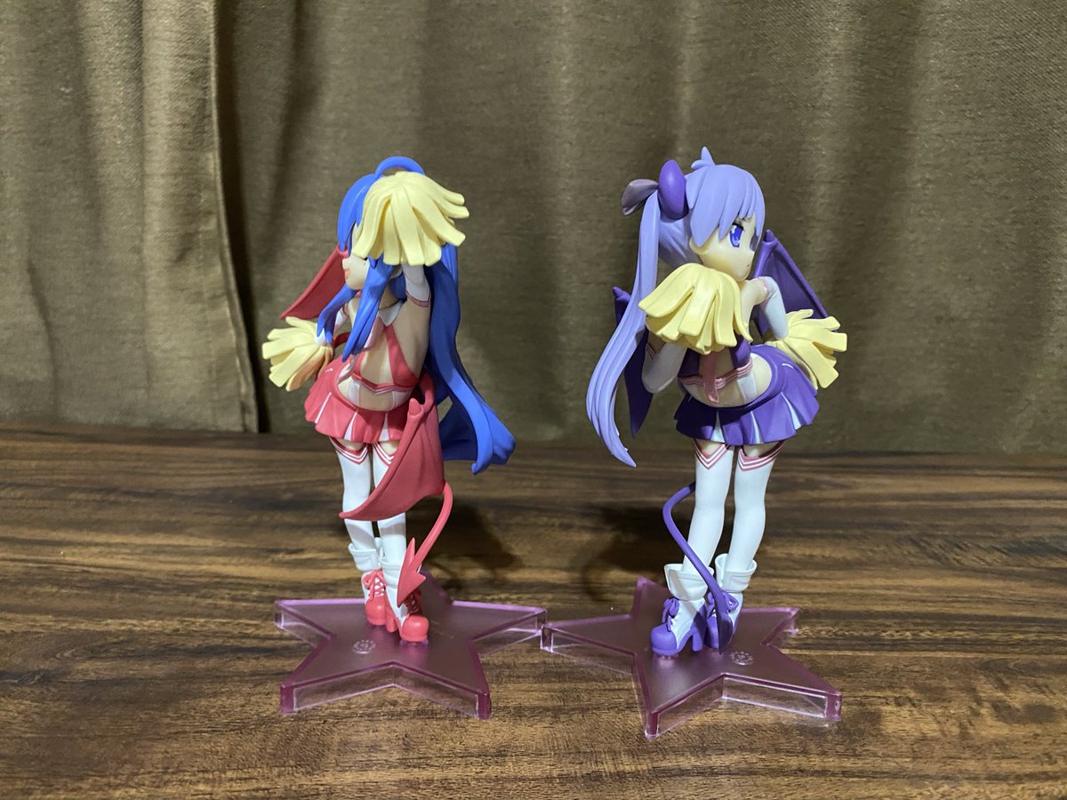 ryooooo713's tweet photo. クレーンゲームに行って、こなたとかがみのフィギュアを取ってきました！いやーもうね最高です！この日の為に休み取って良かった！最高！！！ https://t.co/9W1C8HCbwD