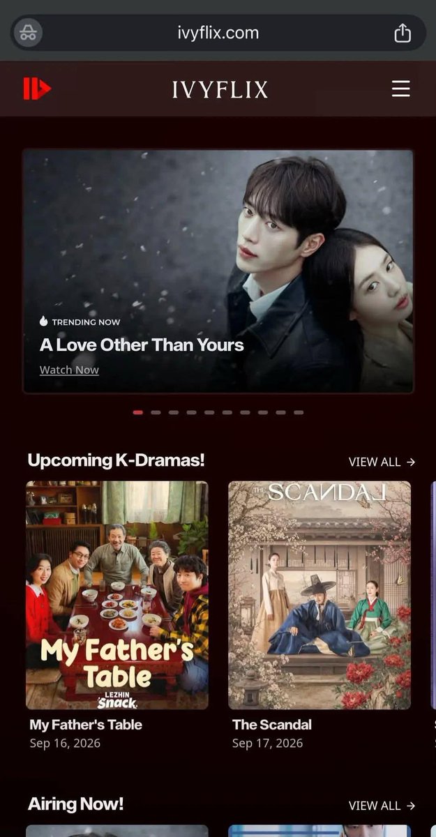 aaeify's tweet photo. Found another free Kdrama website online to watch Kdramas. This one is sooo good. Try it out https://t.co/IQQK1rnLmj