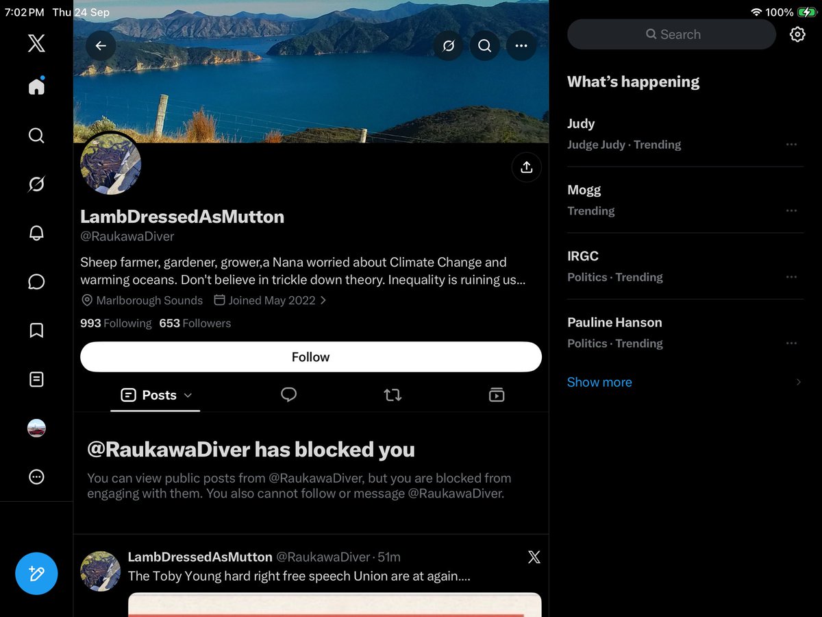 enzed_warrior's tweet photo. Here’s the state of NZ politics. If you don’t affirm their claims, then you are a foreign actor. As if there were massive gains with interfering &amp; undermining NZ politics. My ATLAS handlers have restricted me to replying to this loser with ‘ha ha loser’. https://t.co/zeuzZ3qZak