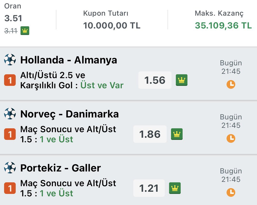 propscoutHQ's tweet photo. GÜNÜN KUPONU

🆚 3 maç
🎯 3.51 oran
📊 Stake: 7/10

https://t.co/kQgX5Vtruk
KUPON LİNK AŞŞAĞIDA👇 https://t.co/rIFbAzB4xI