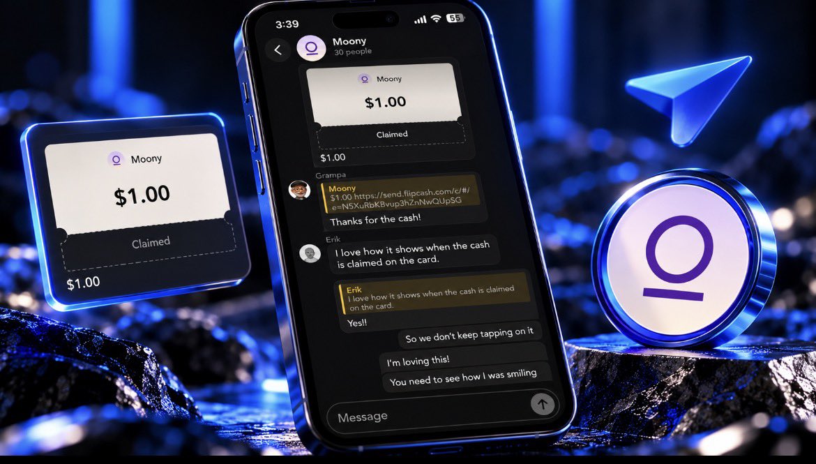 vision_harry's tweet photo. I’ve been testing the new @flipcash Group feature, and I think there’s something bigger here than just adding group chats.

I remember when the team rolled out flipchat so seeing where the product is today is probably what impressed me the most.

The new group experience is simple.

> Creating a group is straightforward.

> Joining one is straightforward.

Moving around the app doesn’t feel complicated. But what really caught my attention is the ability to create communities around token ownership.

A group can require you to hold a certain amount of a token before you can join.

You’re not paying to enter.

You simply hold the required amount.

I’ve been testing this through the @moonycoin, @Tping_me group so far the experience has been really smooth.

And I think this has an interesting implication for crypto communities.

A lot of group chats eventually become noisy  bots, spam, people joining just to shill something, and conversations getting completely diluted.

Having a simple ownership requirement could give communities another way to create a more intentional space.

But I also think this is where Flipcash has an opportunity to go even further.

The product already makes it easy to create the community. Now I’d love to see more tools around running the community.

Things like better admin controls, moderation tools, pinned messages, community discovery, maybe even richer ways for communities to reward their members.

Because if Flipcash gets the community layer right, this becomes more than just another place to chat.

It becomes a place where holding, talking, sending and participating can happen together.

And this is probably the part I appreciate most about the Flipcash team.

The founder @ted_livingston has talked about how much of the product has come from learning through previous experiences  18+ years of building and learning and I think you can see that iteration in the product.

The improvement is real.

I’m still testing Groups, so this isn’t a “final verdict.”

But if you use Flipcash, I’d genuinely recommend playing around with the new Groups feature and forming your own opinion.

I’m curious to see what the team builds on top of this next.