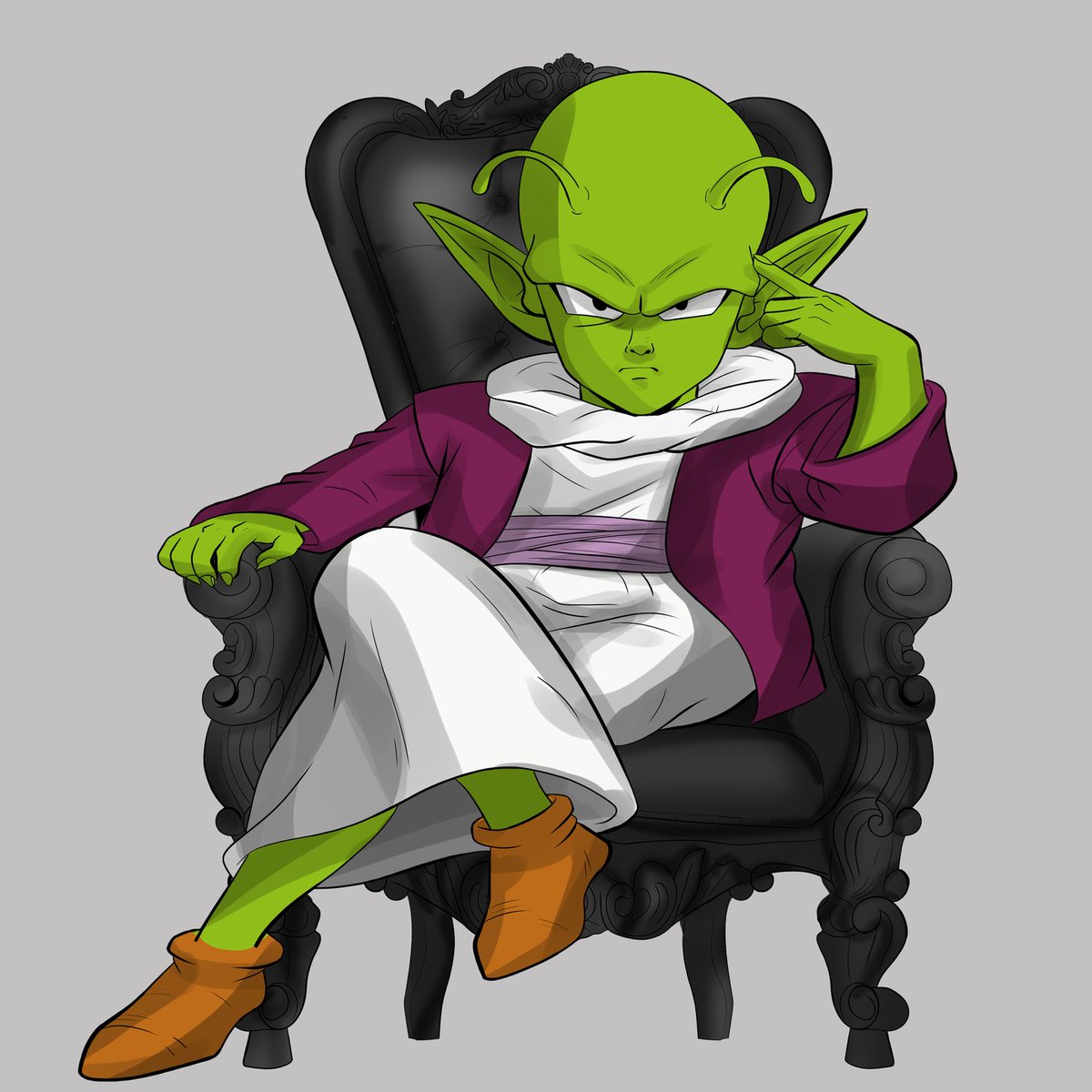 vanzingta's tweet photo. Silence is the loudest sound in the forest. Pure Namekian royalty energy. https://t.co/CxE3PYmUhl