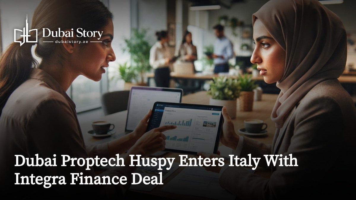 dubaistoryae's tweet photo. Dubai Proptech Huspy Enters Italy With Integra Finance Deal

Dubai-founded proptech Huspy buys Italy's Integra Finance, committing $86 million to build a mortgage and real estate business in its fourth market. https://t.co/dlzekRq131