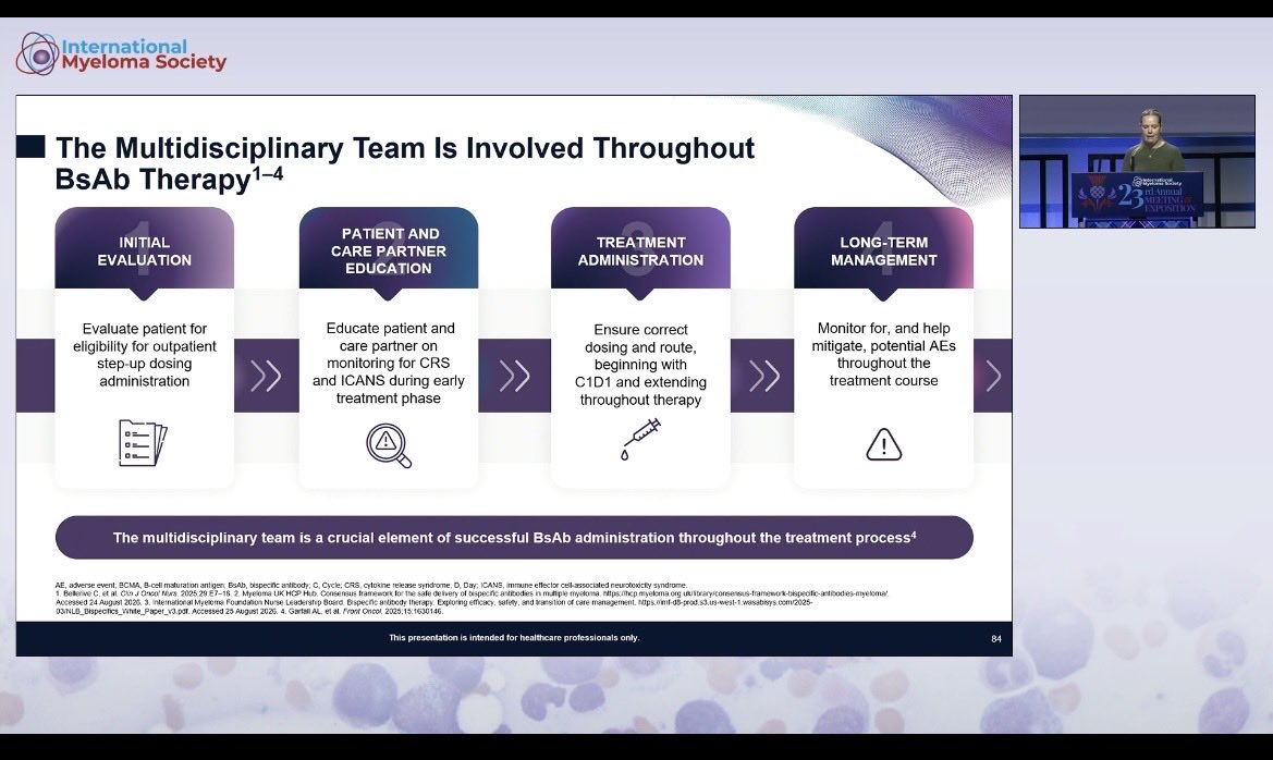 Tracy King (@MMKingT) — #IMS26 — conference slide