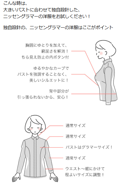 nissen_glamor's tweet photo. 改めまして、ニッセングラマーはグラマーバストさんのための洋服・インナーのブランドです。
自分の身体にぴったりのアイテムを身に着けることで自信を持ち、自分をもっと愛して欲しいという願いを込めて、
「胸が入る」だけでなく、美しいシルエットにこだわった独自設計で、企画に向き合っています😊 https://t.co/A7foYdG4fj