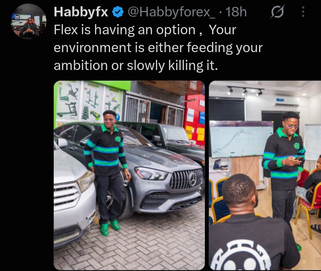 HighmanTeejay's tweet photo. One word for habby forex ❤️ https://t.co/sTKFWQOdXo