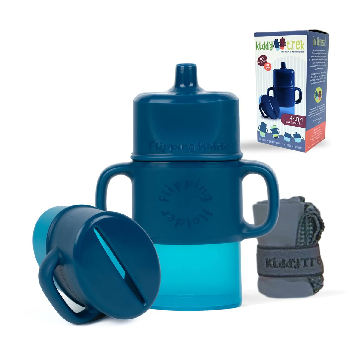 tonyte31's tweet photo. Snack time just got cuter. The KiddyTrek 4-in-1 Sip &amp; Snack Set includes a sip cup, snack cup, juice box holder, and food pouch for school, daycare, road trips, and everyday adventures. https://t.co/Yg4rPzkjPj