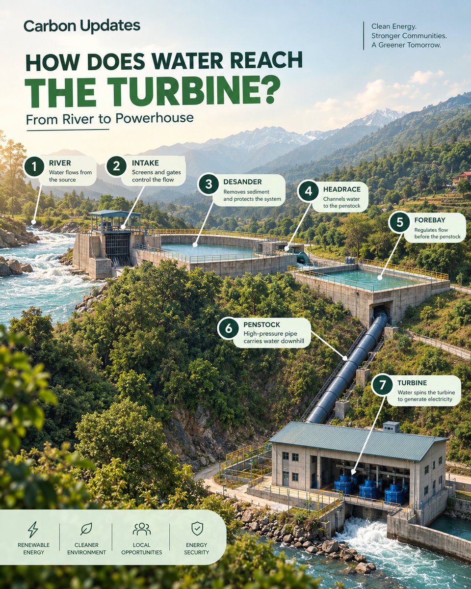 carbonupdate's tweet photo. Partner with us: https://t.co/JsyGVdalvY

#CarbonUpdates #Hydropower #CleanEnergy #RenewableEnergy #ClimateAction #CarbonProjects #MRV #SustainableDevelopment #Nepal https://t.co/mgjp7YEexy