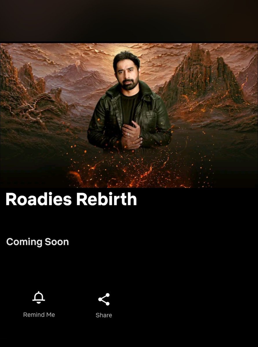 Aayat00786's tweet photo. MTV Roadies Rebirth will stream on Netflix this year...
@Baseer_Bob is again stepping up towards his goal and aspirations ✨

So excited to see him as Gang Leader🔥
#BaseerAli #MtvRoadies #TeamBaseer #BaseerSquad https://t.co/FUIdqEwUxG