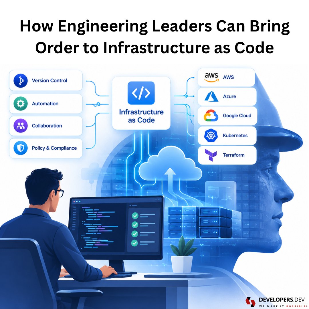 topdeveloperdev's tweet photo. IaC without clear governance can create inconsistency and operational risks.

Strong standards and controls can bring order to infrastructure management.

Visit our blog to learn the solution.

https://t.co/pGHwkZ4ZiT

#InfrastructureAsCode #CloudEngineering #developersdev https://t.co/uhZKGSMUgP