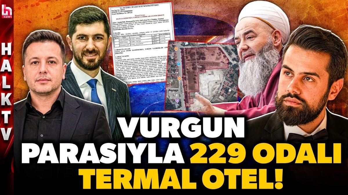 halktvcomtr's tweet photo. İBRETLİK! Fon vurguncularından milletin parasıyla 229 odalı termal otel! Her detayı ayrı skandal!

🎙️@bayramoglu_d

🗣️@GazeteciDinerGk

İZLEMEK İÇİN TIKLAYIN👉🏻 https://t.co/eqyHJObVpk https://t.co/1UCqvf5hXF