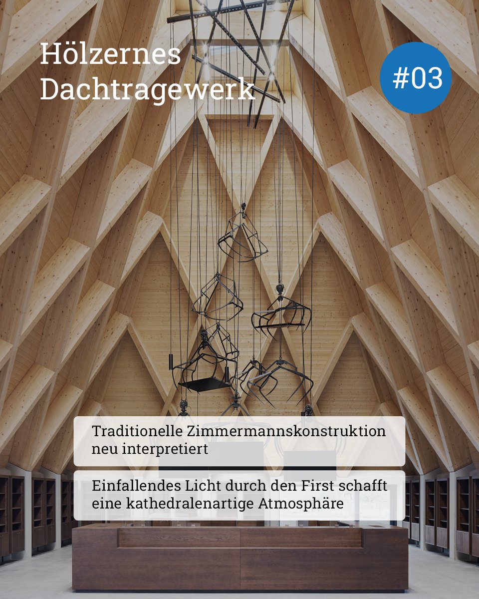 FNR_eV's tweet photo. Objekt im Fokus #03 Landesmuseum für Volkskunde in Molfsee
🏗️ Cortenstahl von außen am Neubau trifft auf ein hölzernes, rautenförmiges Dachtragewerk inneren. Tradition triff Moderne.
📷bild_raum Stephan Baumann
 🏠ppp architekten + stadtplaner
Mehr: https://t.co/xtYmKp2xOb https://t.co/hWVVkox4BR