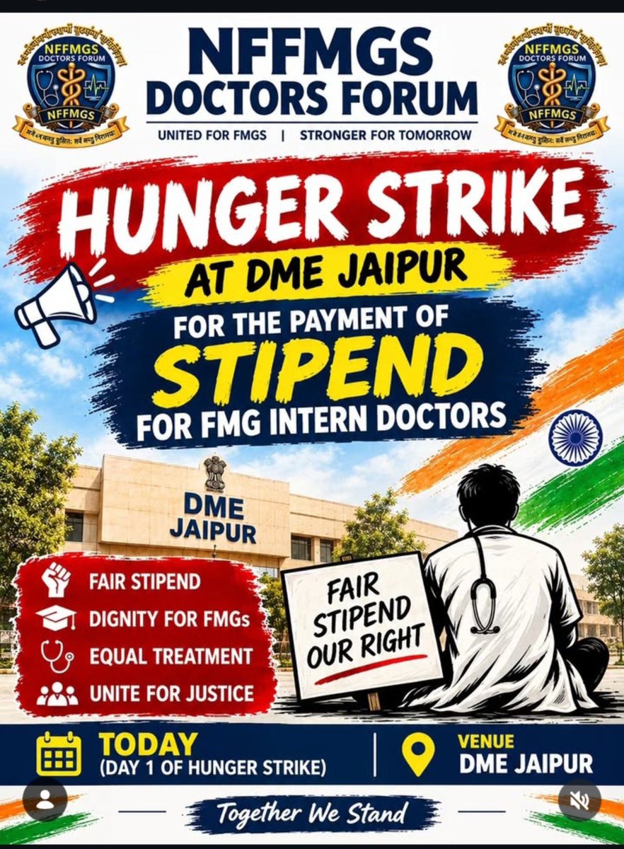 DrDineshRj16's tweet photo. #राजस्थान_FMG_विद्यार्थियों_को_न्याय_दो @RajCMO @MeRajGovt @MoHFW_INDIA @VasundharaBJP @hanumanbeniwal https://t.co/e8YuhvEcfY