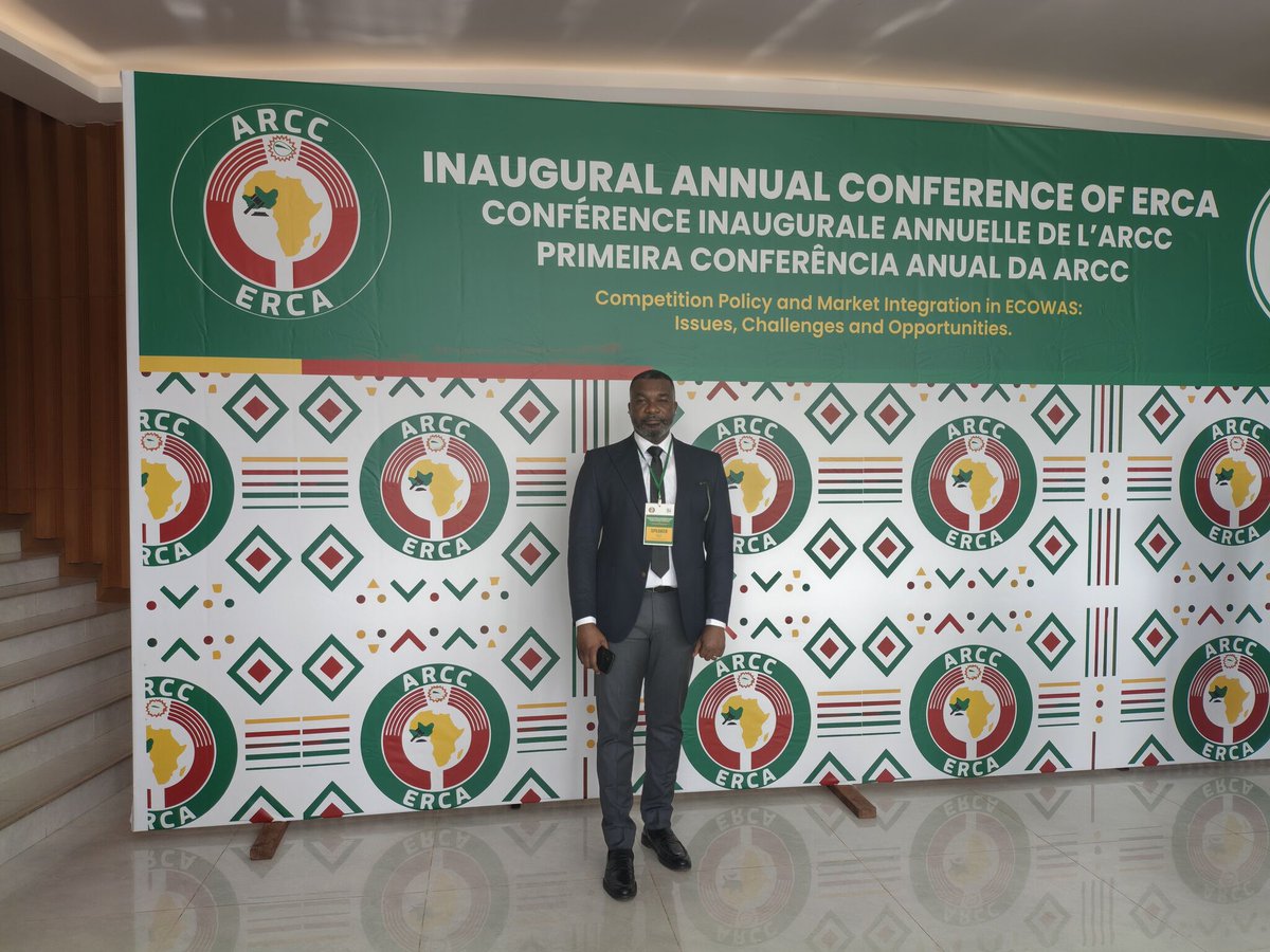 Jumia_Group's tweet photo. Jumia is contributing to the conversation on the future of digital markets in #Africa.

At the inaugural ECOWAS Regional Competition Authority (ERCA) Conference in Banjul, Uche Allison, Head of Legal, @JumiaNigeria, joined industry and regulatory experts to discuss competition challenges and regulatory responses in digital markets.

We remain committed to constructive engagement as Africa’s digital economy evolves.

#Jumia #ECOWAS #ERCA #DigitalMarkets