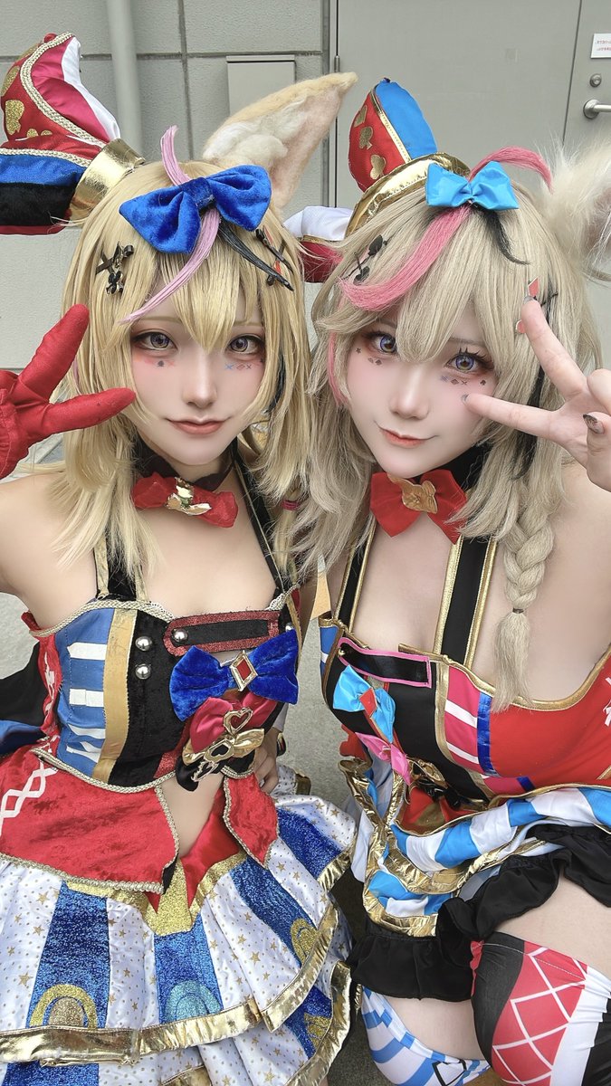 sakusaki_cos's tweet photo. ポルカとポルカ✌️✌️ https://t.co/vmhAqC2aX8
