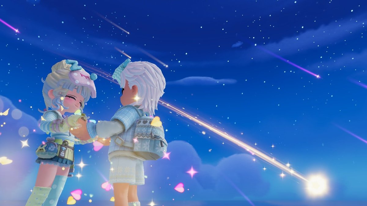 a_pato07's tweet photo. 久しぶりの流れ星DAY💫

#ハートピア
#スローライフ https://t.co/f49TRHveox