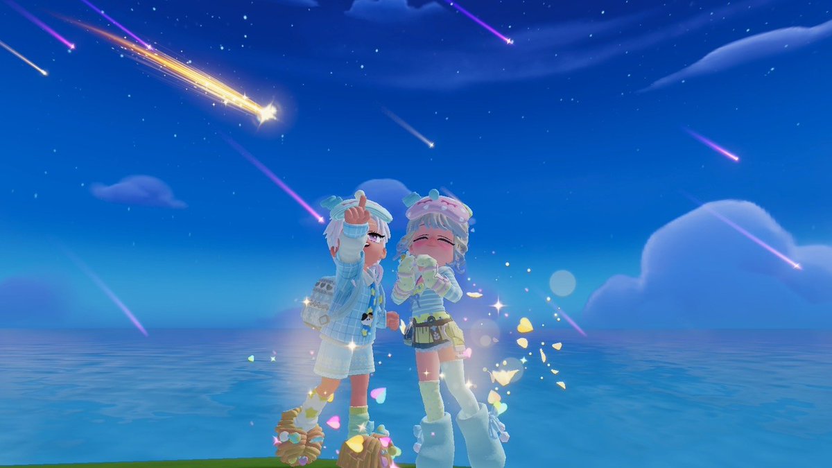 a_pato07's tweet photo. 久しぶりの流れ星DAY💫

#ハートピア
#スローライフ https://t.co/f49TRHveox