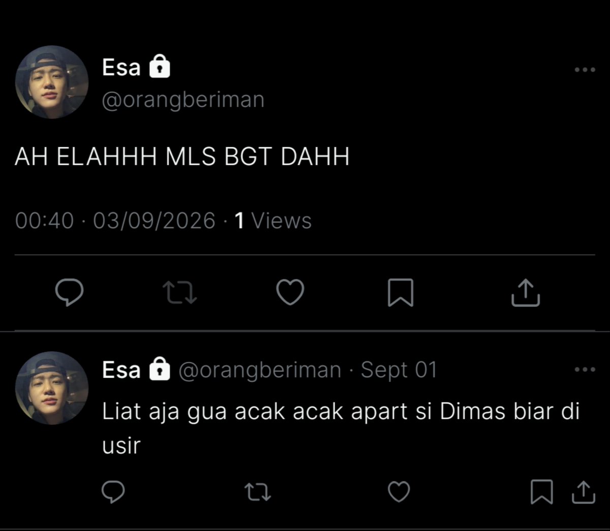 nominsastra's tweet photo. Nomin AU—𝑪𝒂𝒑𝒊𝒕𝒂𝒍 𝑳𝒆𝒕𝒕𝒆𝒓𝒔

Janesa cuma dititipkan sampai ia bisa hidup sendiri. Dimas cuma diminta menjaganya baik-baik. Tapi siapa sangka, tinggal seatap justru bikin keduanya lupa di mana batas antara rasa nyaman dan jatuh cinta. https://t.co/B1gMbOlFgC