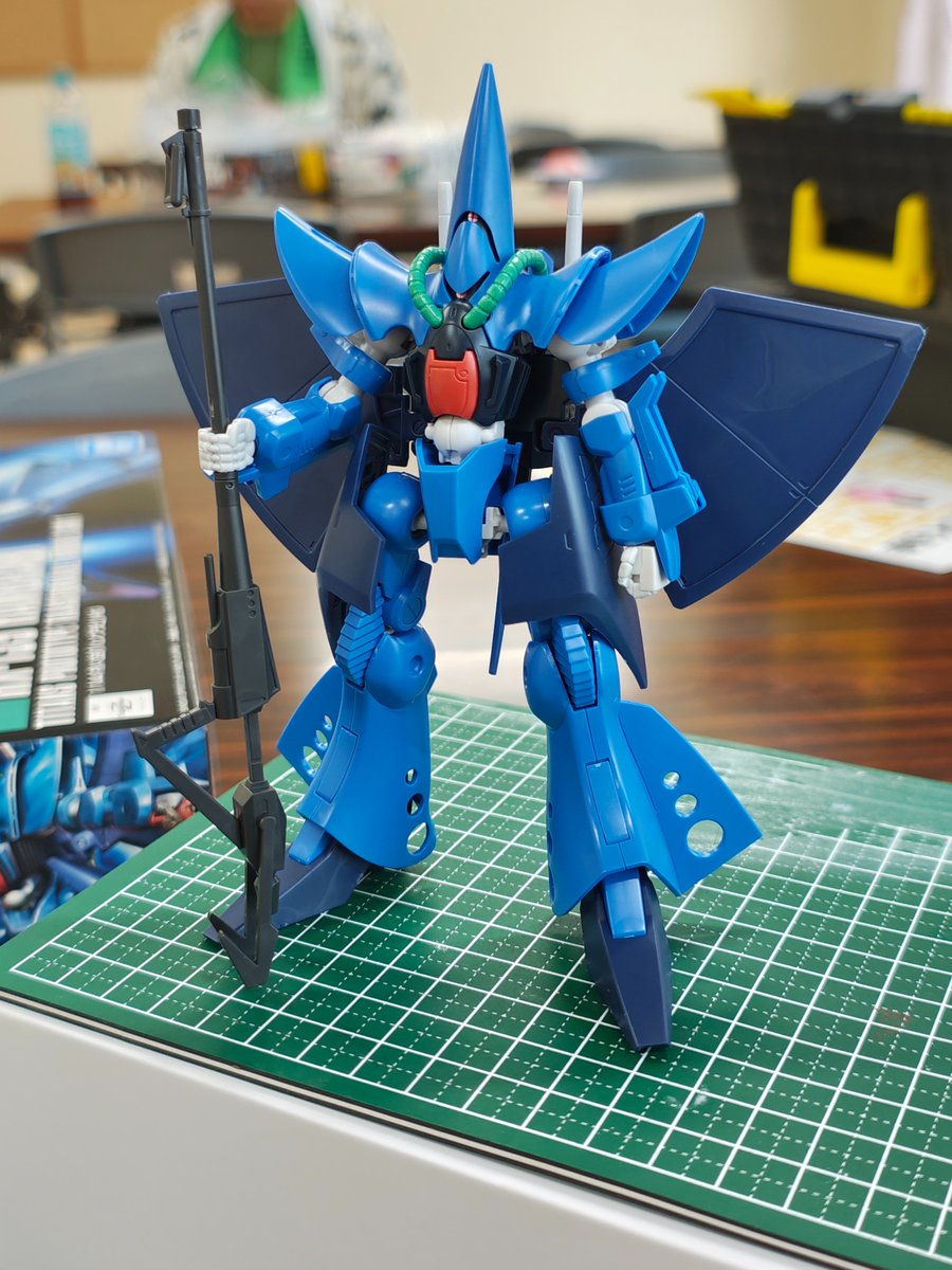 mirin998351's tweet photo. 今日は@kuroyagi84 さん主催のプラモデル制作会に参加してきました！
ゼルエルと未組のハンブラビ持っていきました。
クロヤギさんからゼルエルの後ハメ加工をご教授してもらいました〜
またいけたらいいな https://t.co/n1wDkEK4Z4