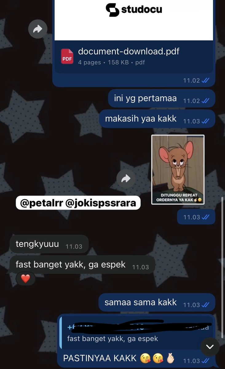 kimpuldrafts's tweet photo. malming #zonauang ! ini acc promosi @petalrr yaps, kalau nit unlock file scribd, slideshare studocu bisa yaps fee 2k/link. coursehero 3k/link. aku jg bisa download science direct, springer, e-journal lain fee 5k/link (cek link dulu). drop link ke wa di bio yas PASTINYA FASTT 😼🫰🏻 https://t.co/s1G18NL1Di