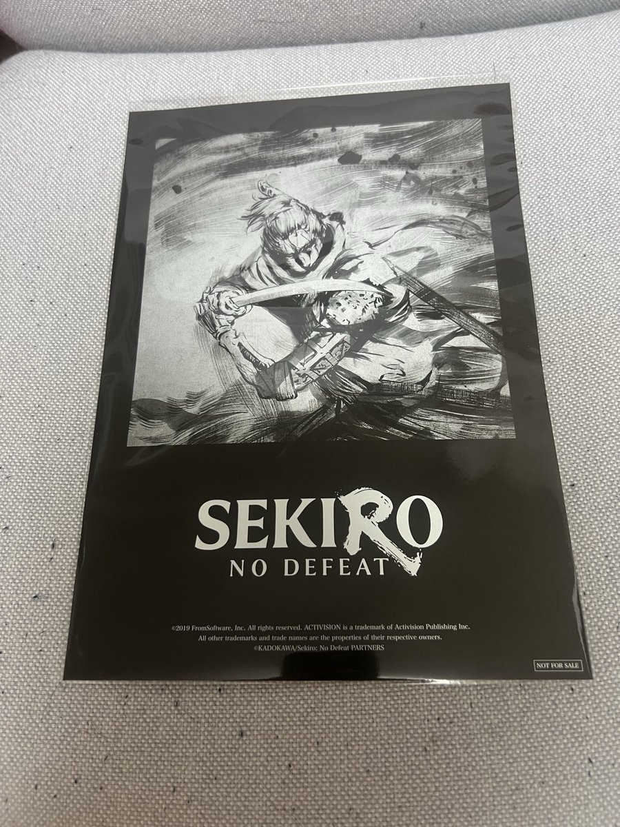 rei_2452's tweet photo. 原作未履修でSEKRO観てきた。
単純な剣戟ものとして観ても面白いし、多くを語らずに魅せる描写が良かった。
弦一郎が個人的に好き。 https://t.co/2Ivg0vXkDy